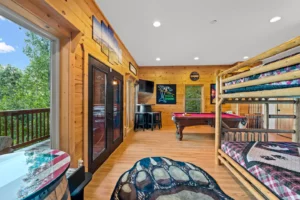 Wears Valley Cabin With a Pool Table