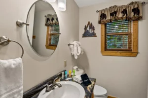 Main Level Attached Ensuite Full Bath