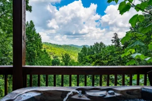 Hot Tub with Mountain View