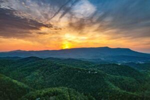 Sunset Views in Wears Valley