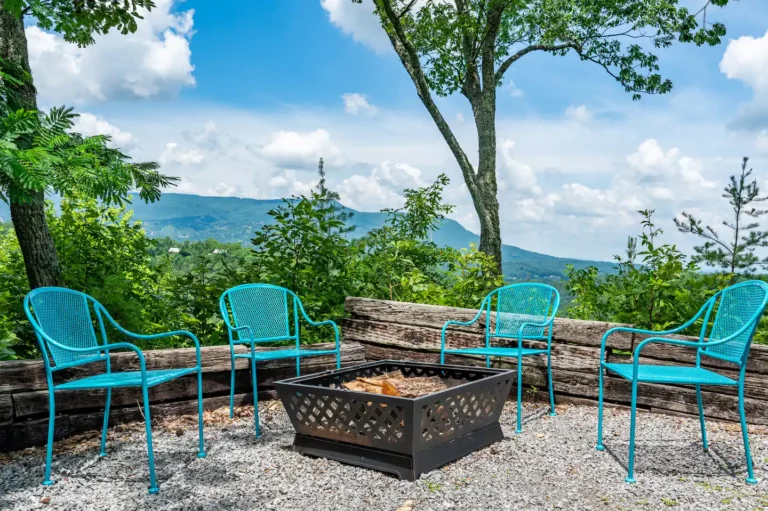Fire Pit with Great Mountain Views