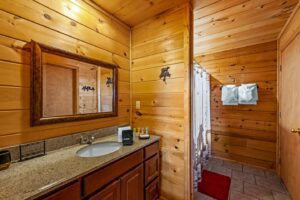 Main Level Ensuite Full Bathroom