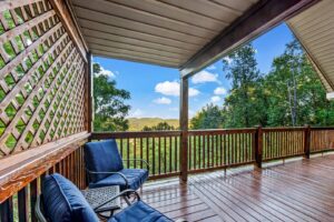 Main Level Deck with Ample Seating