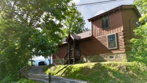 cabin in wears valley with great views